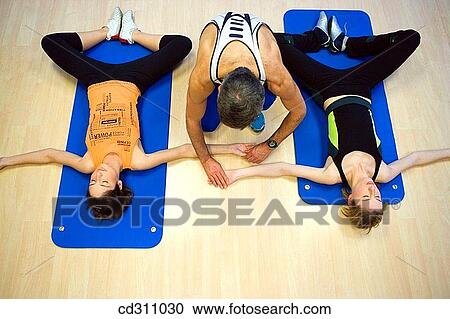 Stock Image - coach, contemporary, exercise. Fotosearch