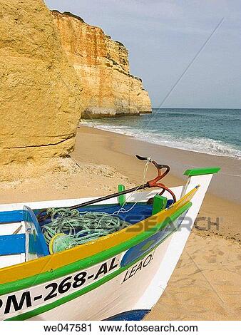 coastal, beach, coast, cliff, boat, Algarve View Large Photo Image Stock Image - coastal, beach, coast, cliff, boat, Algarve. Fotosearch