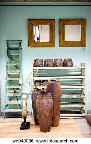 Stock Photograph - concept, Country decor, decoration, design, designing. Fotosearch