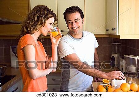 contemporary, couple, at-home View Large Photo Image Stock Image - contemporary, couple, at-home. Fotosearch