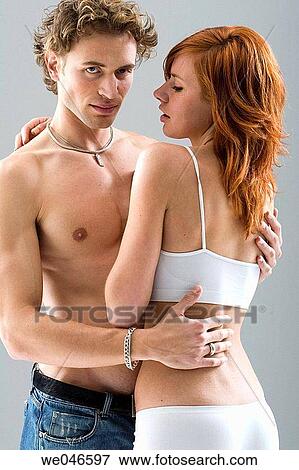 contemporary, couple, attraction View Large Photo Image Stock Photo - contemporary, couple, attraction. Fotosearch