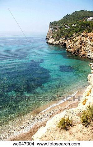 Cove, Ibiza. Balearic Islands, Spain View Large Photo Image Picture - Cove, Ibiza. Balearic Islands, Spain. Fotosearch