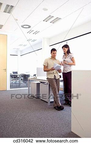 Stock Image - Fatronik Research Centre, San Sebastian Technological Park, Donostia, Gipuzkoa, Basque Country. Business people. Fotosearch