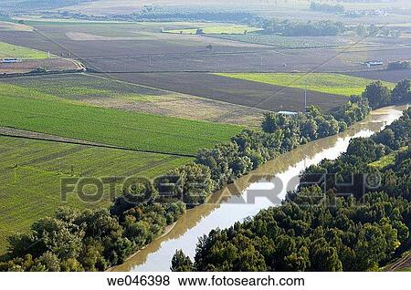 Stock Photo - Guadalquivir river. Almod? var del R? o. C? rdoba province, Andalusia. Spain. Fotosearch