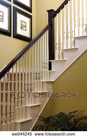 Home interior stairs View Large Photo Image Stock Photography - Home interior stairs. Fotosearch
