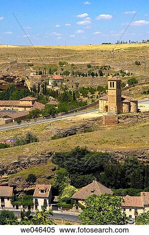 Iglesia de la Vera Cruz, near Zamarramala. Segovia, Castile-Leon, Spain View Large Photo Image Stock Photography - Iglesia de la Vera Cruz, near Zamarramala. Segovia, Castile-Leon, Spain. Fotosearch