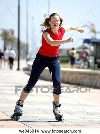 In-line skater View Large Photo Image Picture - In-line skater. Fotosearch