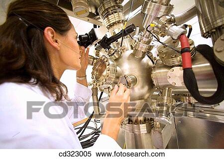 Inasmet-Tecnalia Foundation, Technology and Research Centre, San Sebastian Technological Park, Basque Country. Surface spectrometer, Photoelectron spectroscopy, Auger Electron Spectroscopy, AES, VG Scientific ESCAlab 200D Surface Analysis Equipment View Large Photo Image Stock Photography - Inasmet-Tecnalia Foundation, Technology and Research Centre, San Sebastian Technological Park, Basque Country. Surface spectrometer, Photoelectron spectroscopy, Auger Electron Spectroscopy, AES, VG Scientific ESCAlab 200D Surface Analysis Equipment. Fotosearch