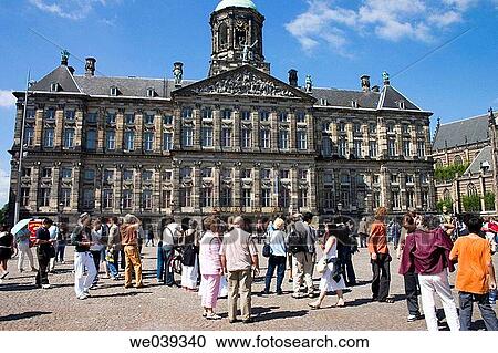 Koninklijk Paleis (Royal Palace), Dam Square. Amsterdam. Netherlands View Large Photo Image Stock Image - Koninklijk Paleis (Royal Palace), Dam Square. Amsterdam. Netherlands. Fotosearch