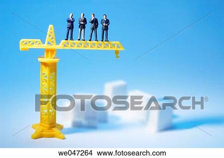 Miniature Business on Toy Crank View Large Photo Image Picture - Miniature Business on Toy Crank. Fotosearch