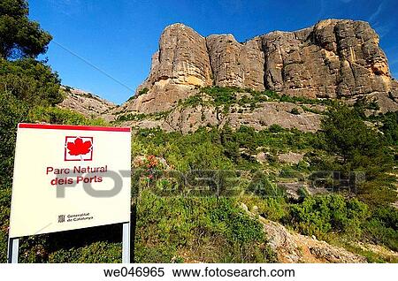 Mola de Biernets. Parque Natural dels Ports. Horta de Sant Joan. Tarragona. Catalu±a. Spain. View Large Photo Image Stock Photography - Mola de Biernets. Parque Natural dels Ports. Horta de Sant Joan. Tarragona. Catalu±a. Spain.. Fotosearch