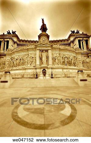 Monument to Vittorio Emanuele II in Venezia Square, Rome. Italy View Large Photo Image Stock Image - Monument to Vittorio Emanuele II in Venezia Square, Rome. Italy. Fotosearch