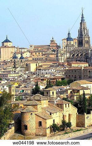 Old town views. Toledo. Castilla la Mancha, Spain View Large Photo Image Stock Photo - Old town views. Toledo. Castilla la Mancha, Spain. Fotosearch