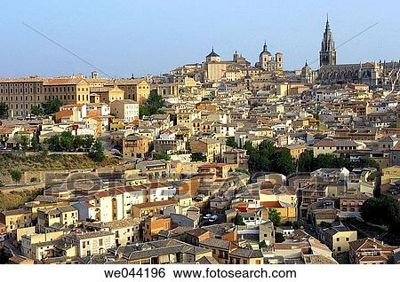 Old town views. Toledo. Castilla la Mancha, Spain View Large Photo Image Stock Photograph - Old town views. Toledo. Castilla la Mancha, Spain. Fotosearch