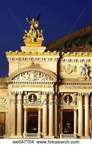 Opera House by Charles Garnier, Paris. France View Large Photo Image Picture - Opera House by Charles Garnier, Paris. France. Fotosearch