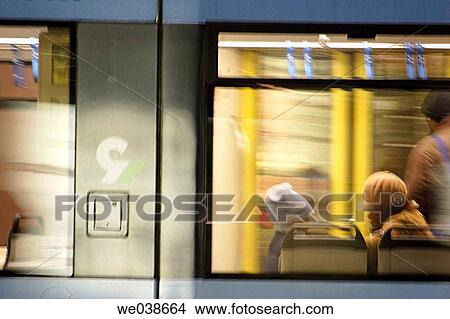 People in a tramway. Graz. Styria. Austria, Europe. View Large Photo Image Picture - People in a tramway. Graz. Styria. Austria, Europe.. Fotosearch