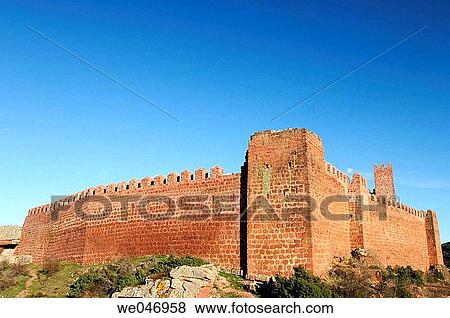Peracense castle (10th-14th centuries). Perancese. Teruel province, Spain View Large Photo Image Stock Photo - Peracense castle (10th-14th centuries). Perancese. Teruel province, Spain. Fotosearch