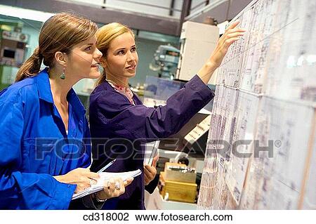 Stock Image - Polytechnic School, University of the Basque Country, Donostia, Gipuzkoa, Basque Country. Students, Tool-Machine Laboratory, Mechanical Engineering Department. Fotosearch