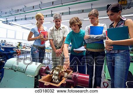 Polytechnic School, University of the Basque Country, Donostia, Gipuzkoa, Basque Country. Students, Turbine, Hydraulic machines laboratory, Department of Nuclear Engineering and Fluid Mechanics View Large Photo Image Stock Image - Polytechnic School, University of the Basque Country, Donostia, Gipuzkoa, Basque Country. Students, Turbine, Hydraulic machines laboratory, Department of Nuclear Engineering and Fluid Mechanics. Fotosearch