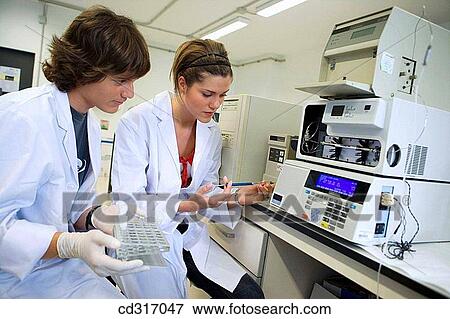 Polytechnic School, University of the Basque Country, Donostia. PerkinElmer's HPLC & GPC. Students, Lab of Chemical Industry and Electrochemical Engineering, Fundamental Chemistry, Dept. of Chemical Engineering and Environment View Large Photo Image Stock Photo - Polytechnic School, University of the Basque Country, Donostia. PerkinElmer's HPLC & GPC. Students, Lab of Chemical Industry and Electrochemical Engineering, Fundamental Chemistry, Dept. of Chemical Engineering and Environment. Fotosearch