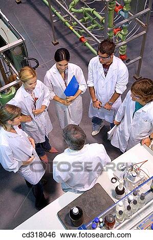 Polytechnic School, University of the Basque Country, Donostia, Gipuzkoa, Basque Country. Students, Distillation towers, Laboratory of Industrial Chemistry, Department of Chemical Engineering and Environment View Large Photo Image Stock Photograph - Polytechnic School, University of the Basque Country, Donostia, Gipuzkoa, Basque Country. Students, Distillation towers, Laboratory of Industrial Chemistry, Department of Chemical Engineering and Environment. Fotosearch