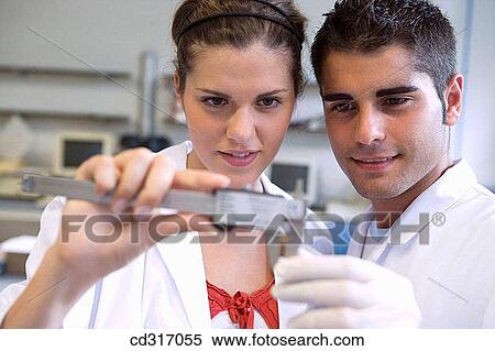 Stock Photography - Polytechnic School, University of the Basque Country, Donostia, Basque Country. Dielectric Relaxation Spectroscopy (DRS). Lab of Chemical Industry and Electrochemical Engineering, Fundamental Chemistry, Department of Chemical Engineering and Environment. Fotosearch