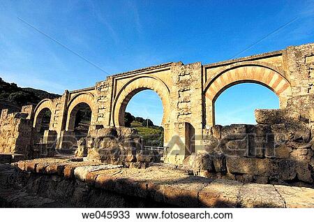 Ruins of Medina Azahara, palace built by caliph Abd al-Rahman III. C? rdoba province, Andalusia, Spain View Large Photo Image Stock Image - Ruins of Medina Azahara, palace built by caliph Abd al-Rahman III. C? rdoba province, Andalusia, Spain. Fotosearch
