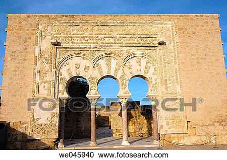 Ruins of Medina Azahara, palace built by caliph Abd al-Rahman III. C? rdoba province, Andalusia, Spain View Large Photo Image Stock Image - Ruins of Medina Azahara, palace built by caliph Abd al-Rahman III. C? rdoba province, Andalusia, Spain. Fotosearch