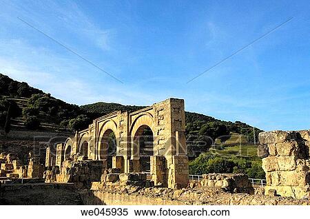 Ruins of Medina Azahara, palace built by caliph Abd al-Rahman III. C? rdoba province, Andalusia, Spain View Large Photo Image Stock Photography - Ruins of Medina Azahara, palace built by caliph Abd al-Rahman III. C? rdoba province, Andalusia, Spain. Fotosearch
