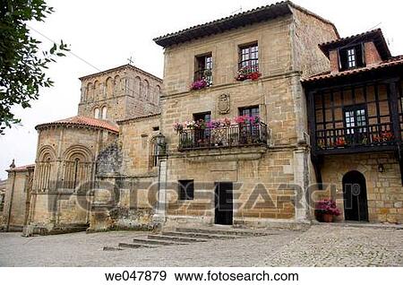 Santillana del Mar. Cantabria. Spain View Large Photo Image Stock Photo - Santillana del Mar. Cantabria. Spain. Fotosearch