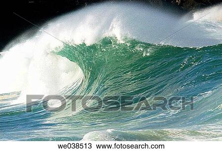 Shorebreak waves, Waimea, Oahua, Hawaii, USA View Large Photo Image Stock Image - Shorebreak waves, Waimea, Oahua, Hawaii, USA. Fotosearch