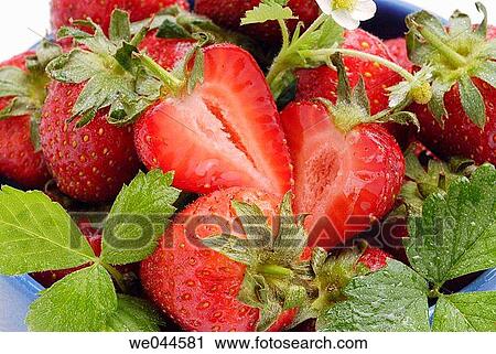 Strawberries View Large Photo Image Stock Image - Strawberries. Fotosearch