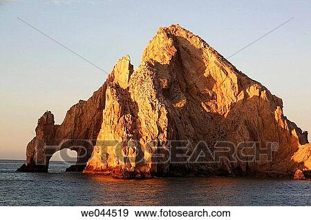 Sunrise on land's end in Cabo San Lucas, Baja California Sur, Mexico View Large Photo Image Stock Photo - Sunrise on land's end in Cabo San Lucas, Baja California Sur, Mexico. Fotosearch