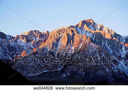 Sunrise, Sierra Nevada Range, California, USA View Large Photo Image Stock Photo - Sunrise, Sierra Nevada Range, California, USA. Fotosearch