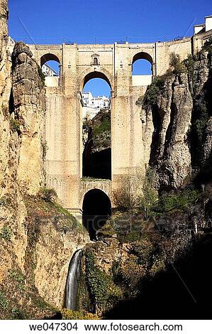 Picture - Tajo. Ronda. Andalucia. Spain.. Fotosearch
