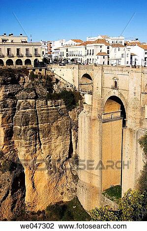 Tajo. Ronda. Andalucia. Spain. View Large Photo Image Stock Image - Tajo. Ronda. Andalucia. Spain.. Fotosearch