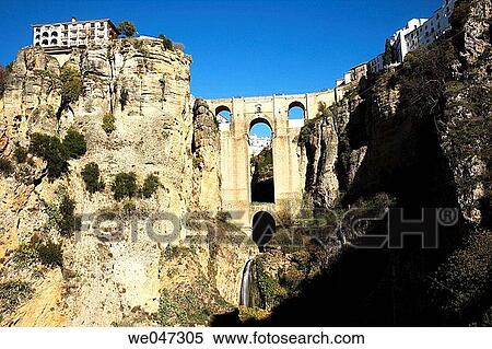 Tajo. Ronda. Andalucia. Spain. View Large Photo Image Stock Photography - Tajo. Ronda. Andalucia. Spain.. Fotosearch