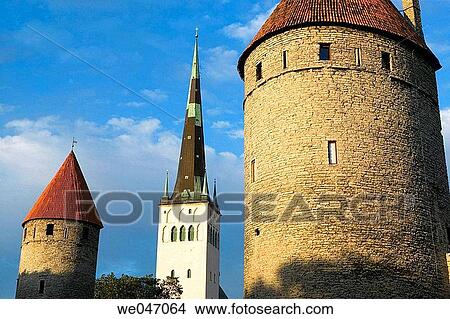 Tallinn, Estonia. View Large Photo Image Picture - Tallinn, Estonia.. Fotosearch