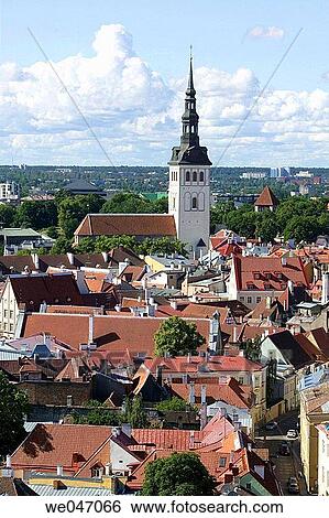Tallinn, Estonia. View Large Photo Image Stock Photograph - Tallinn, Estonia.. Fotosearch