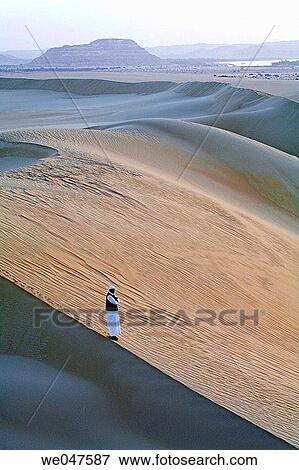 The Great Sand Sea starting from the Oasis of Siwa in the Libyan desert. Egypt View Large Photo Image Stock Photo - The Great Sand Sea starting from the Oasis of Siwa in the Libyan desert. Egypt. Fotosearch