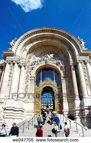 The Museum of the Petit Palais. Paris. France. View Large Photo Image Stock Photography - The Museum of the Petit Palais. Paris. France.. Fotosearch