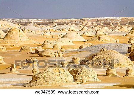 The White Desert near Farafra Oasis. Egypt View Large Photo Image Stock Photo - The White Desert near Farafra Oasis. Egypt. Fotosearch