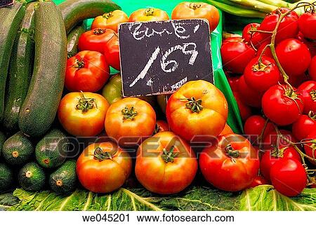 Tomatoes and courgettes at La Boquer? a market, Barcelona. Catalonia, Spain View Large Photo Image Stock Image - Tomatoes and courgettes at La Boquer? a market, Barcelona. Catalonia, Spain. Fotosearch