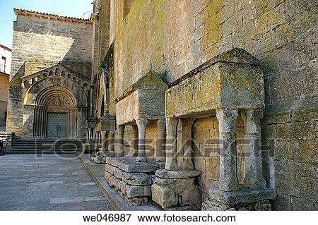 Vallbona de les Monges monastery (13th-14th century), Urgell. Cistercian route, Lleida province, Catalonia, Spain View Large Photo Image Stock Photo - Vallbona de les Monges monastery (13th-14th century), Urgell. Cistercian route, Lleida province, Catalonia, Spain. Fotosearch
