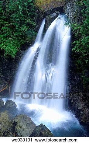 Waterfalls. Strathcona Provincial Park. Vancouver Island, British Columbia. Canada View Large Photo Image Stock Image - Waterfalls. Strathcona Provincial Park. Vancouver Island, British Columbia. Canada. Fotosearch