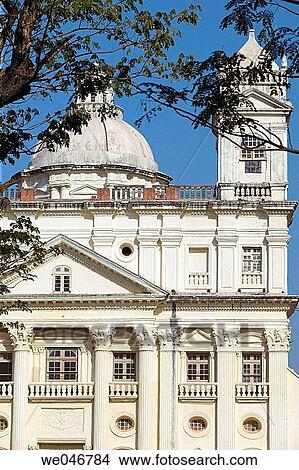 17th century Church of Saint-Cajetan. Old Goa. India. View Large Photo Image Picture - 17th century Church of Saint-Cajetan. Old Goa. India.. Fotosearch