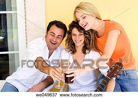 Stock Photo - 30's, Best friend, amusement, 20's. Fotosearch
