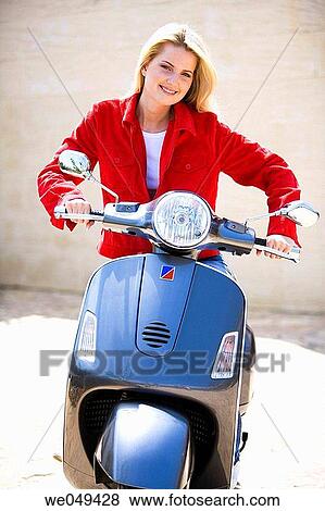 Stock Photo - 30's, blond, 20's. Fotosearch