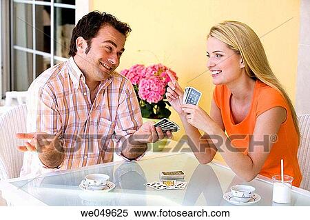 30's, card, at-home, amusement, 20's View Large Photo Image Stock Photography - 30's, card, at-home, amusement, 20's. Fotosearch