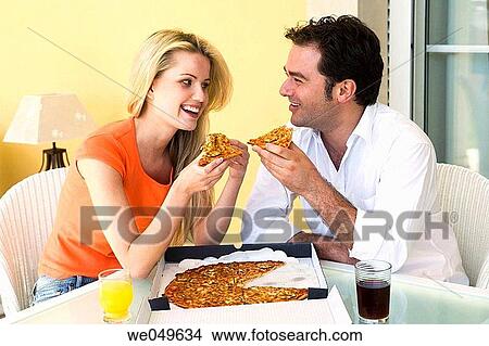 Picture - 30's, chat, at-home, 20's. Fotosearch